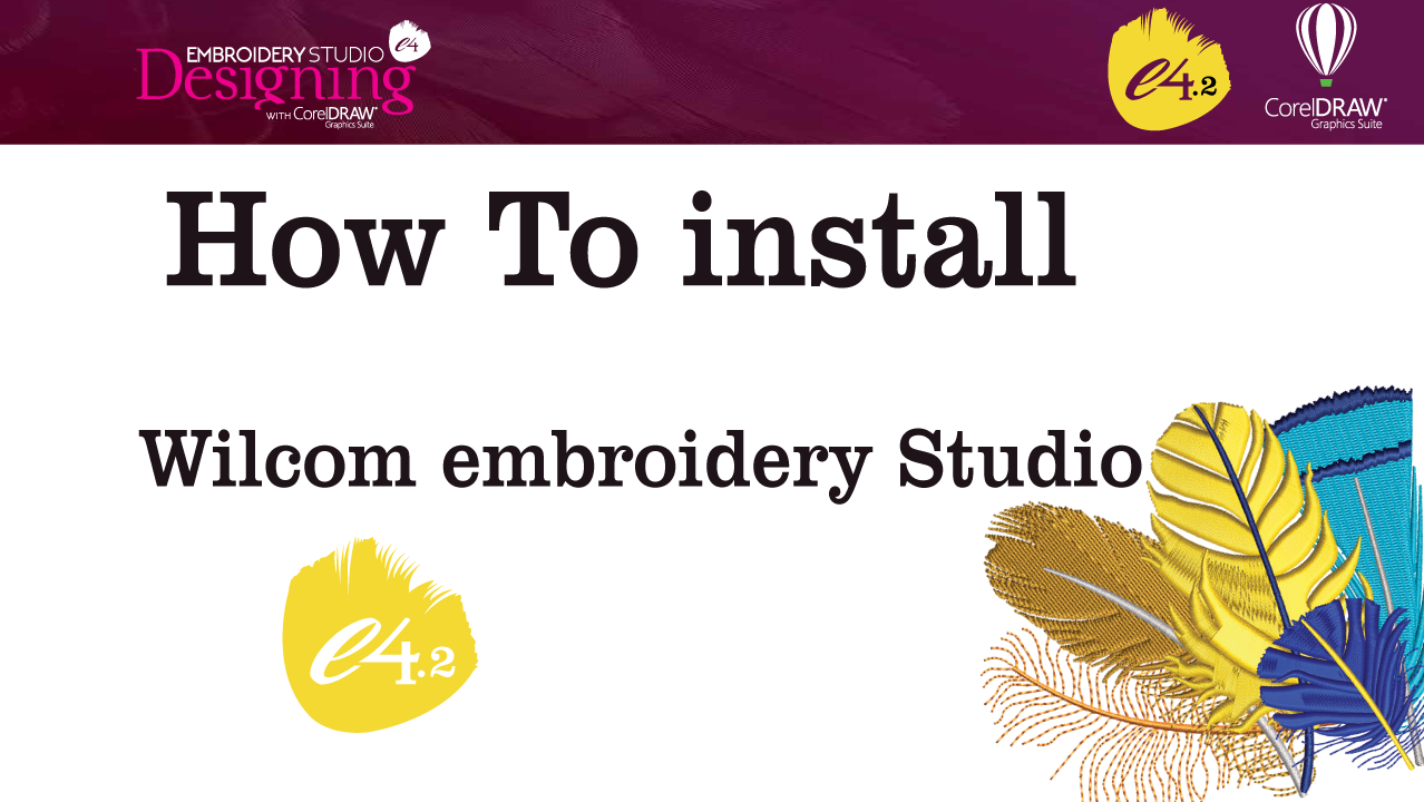 wilcom embroidery studio e3 install