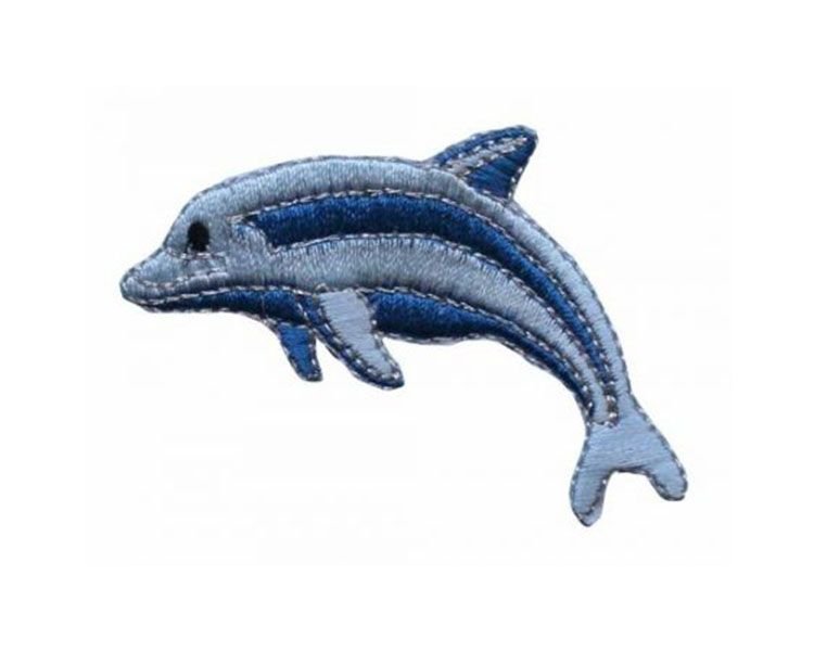 Dolphin Fish Embroidery Design